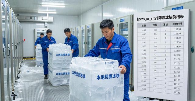 济南降温冰块多少钱一吨？本地制冰厂报价来了